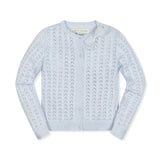 Organic Pointelle Bow Cardigan - Baby from Hope & Henry