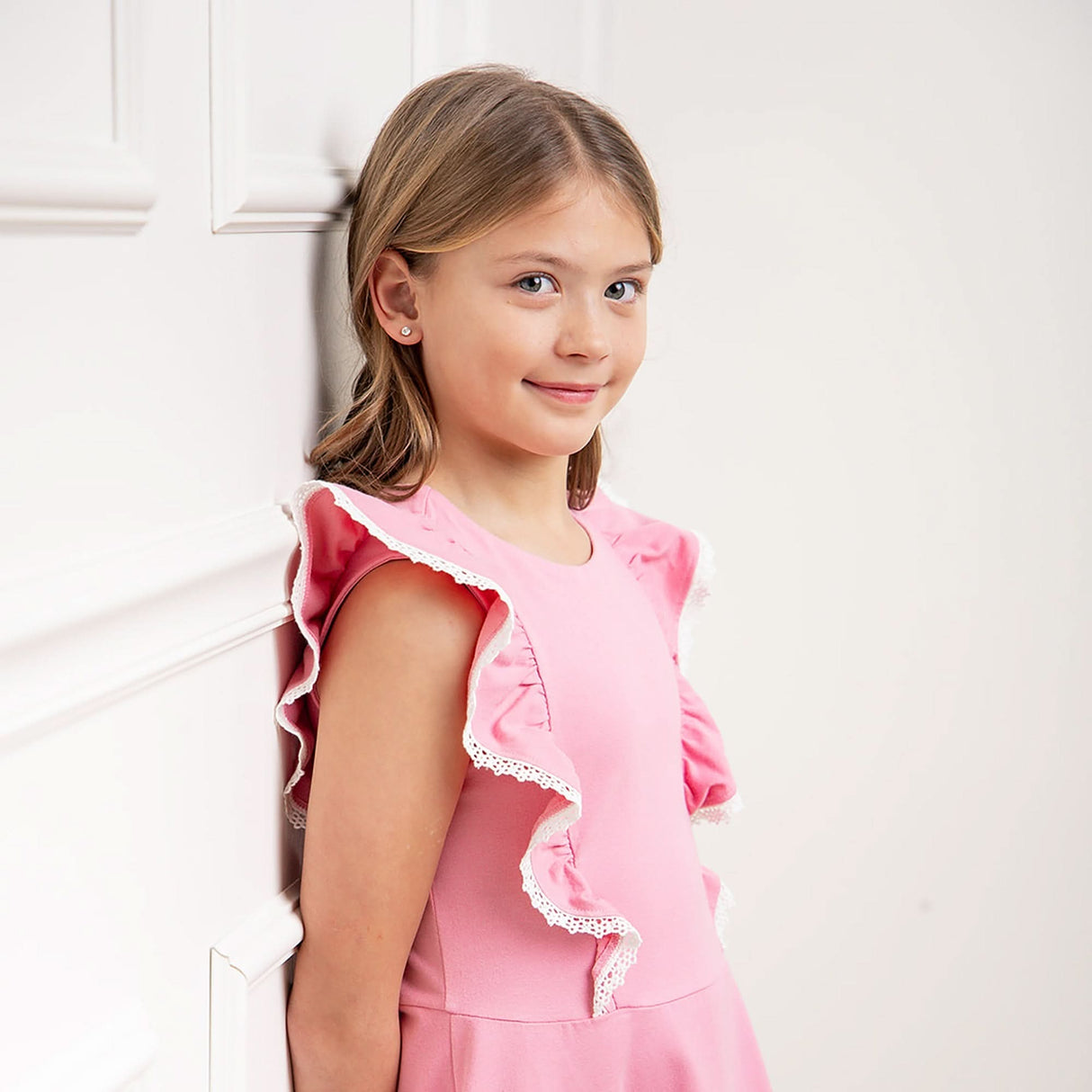 Sleeveless Organic Knit Pinafore Dress - Baby from Hope & Henry