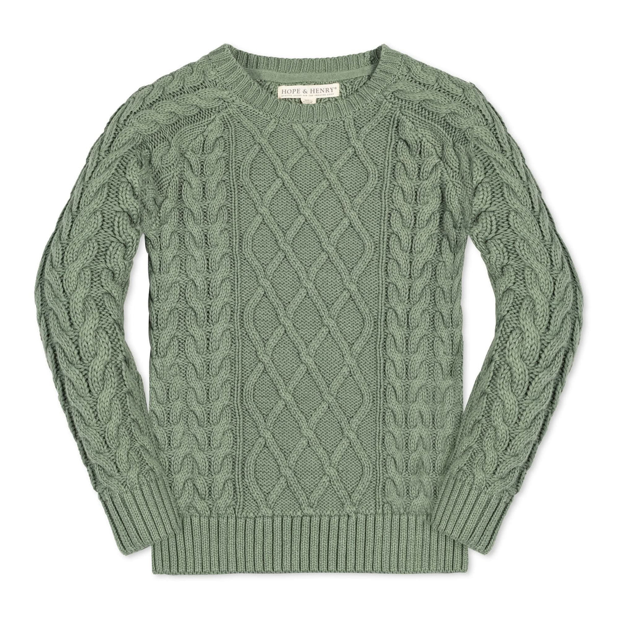Organic Raglan Fisherman Sweater - Baby from Hope & Henry