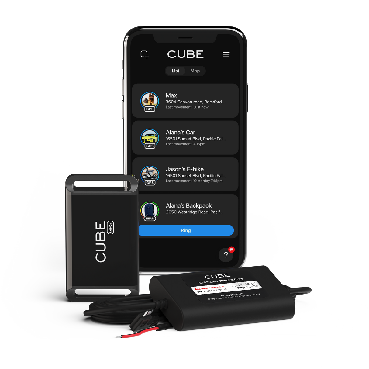 Cube GPS Car Tracking Bundle from Cube Tracker
