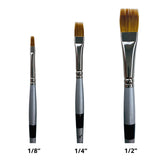 Trekell MIDZ Desert Blaze Brushes - Eco-Friendly and Versatile from Trekell Art Supplies