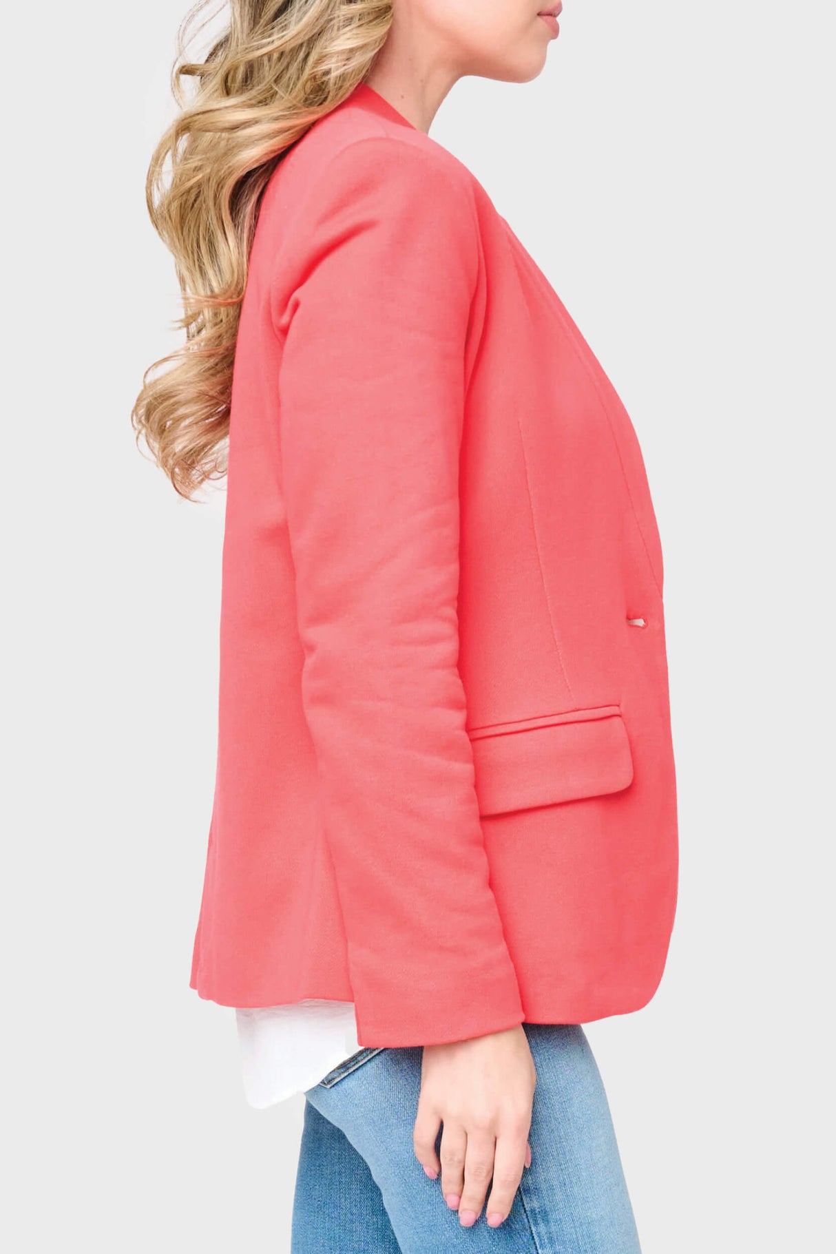 Notch Collar Blazer from Gibsonlook