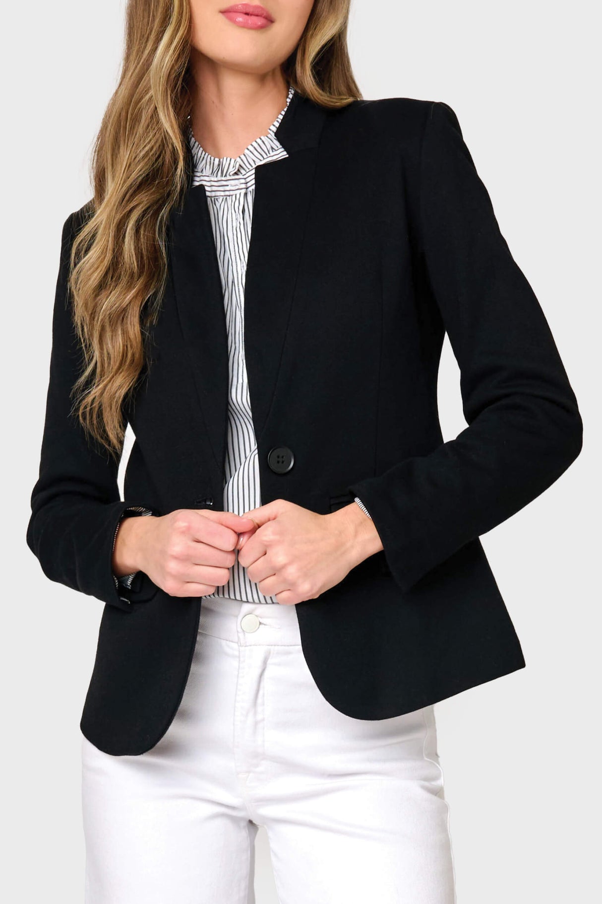 Notch Collar Blazer from Gibsonlook