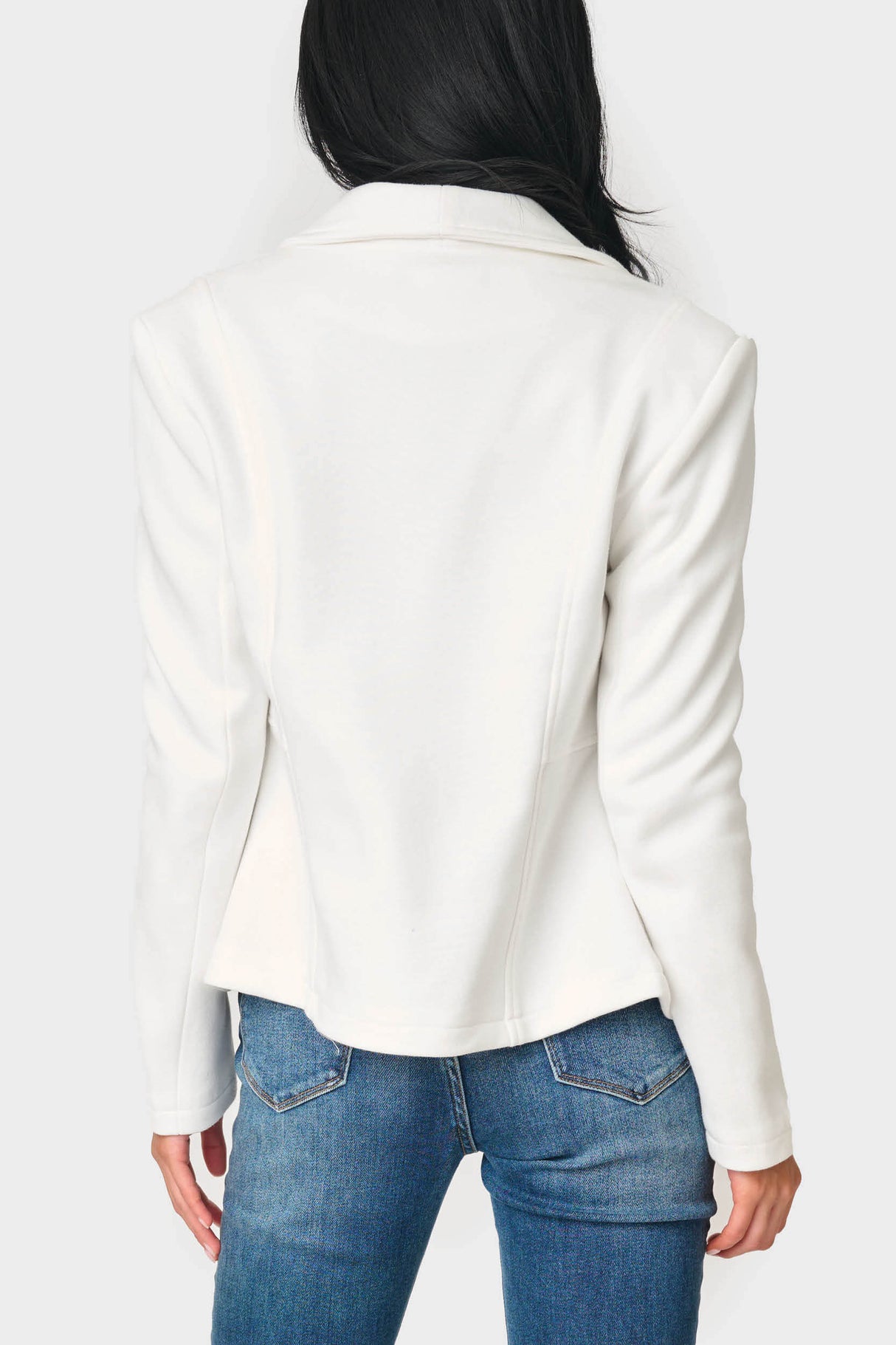Stretch Knit Moto Jacket from Gibsonlook