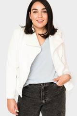 Stretch Knit Moto Jacket from Gibsonlook