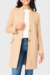 Notch Collar Knit Topper Jacket from Gibsonlook