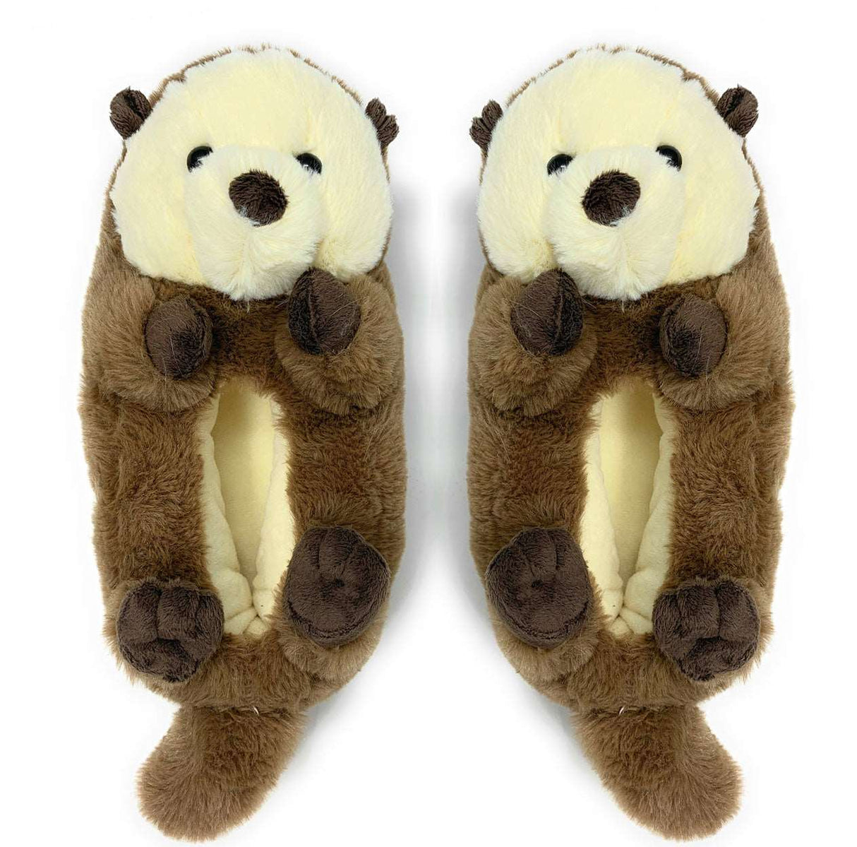 Abe the Otter Kid's Slippers from Oooh Yeah! Socks