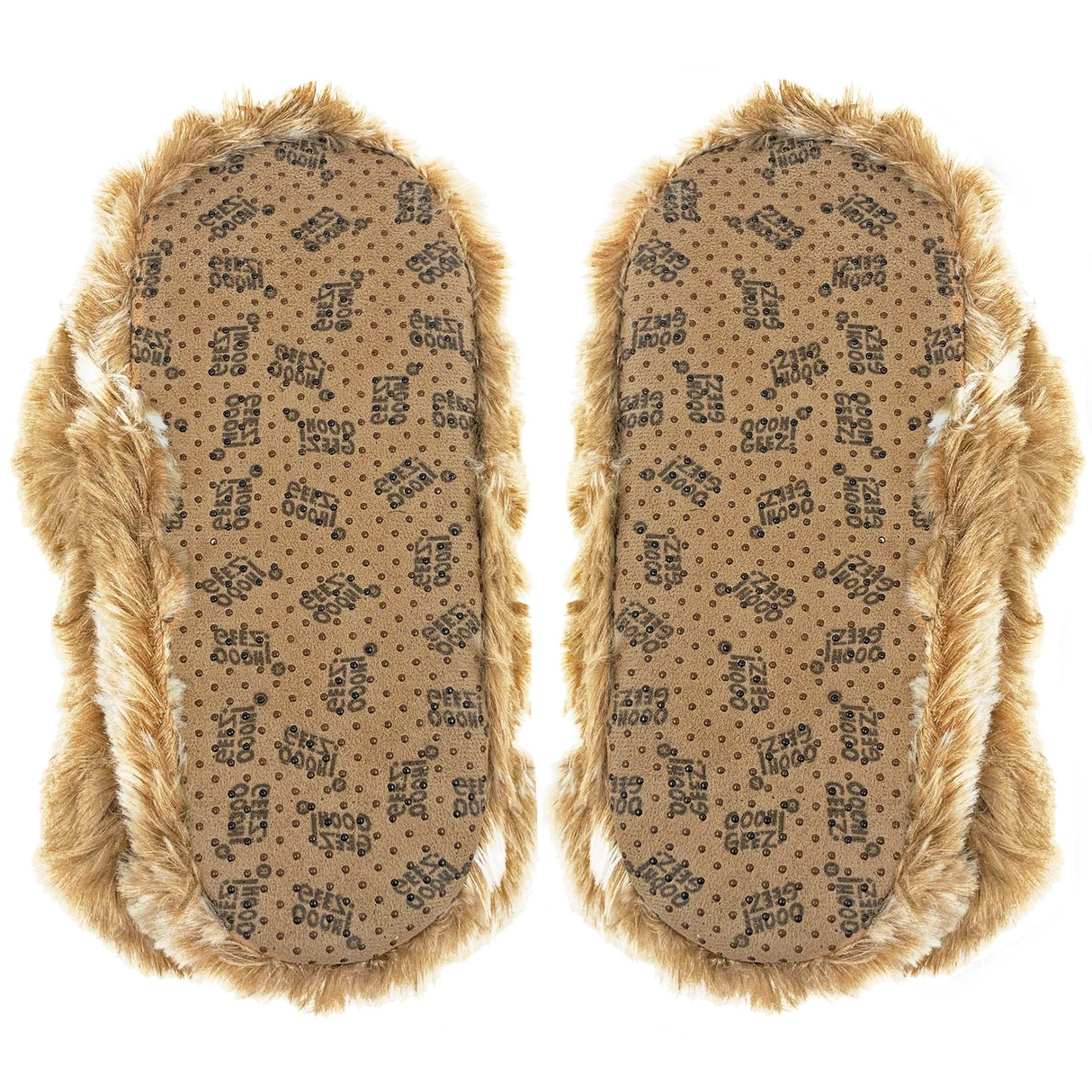 Dusty the Sloth Fuzzy Slippers From Oooh Yeah! Socks