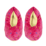 Donut Judge Me Fuzzy Slippers From Oooh Yeah! Socks