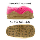 Donut Judge Me Fuzzy Slippers From Oooh Yeah! Socks