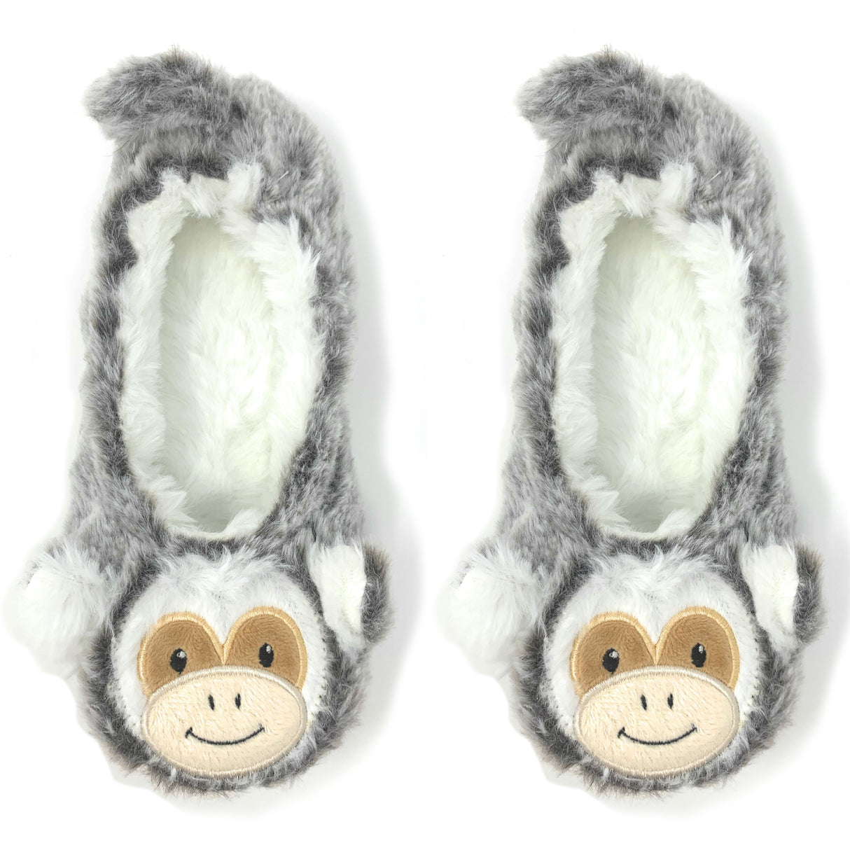 Monkey Around Plush Slippers from Oooh Yeah! Socks