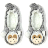 Monkey Around Plush Slippers from Oooh Yeah! Socks