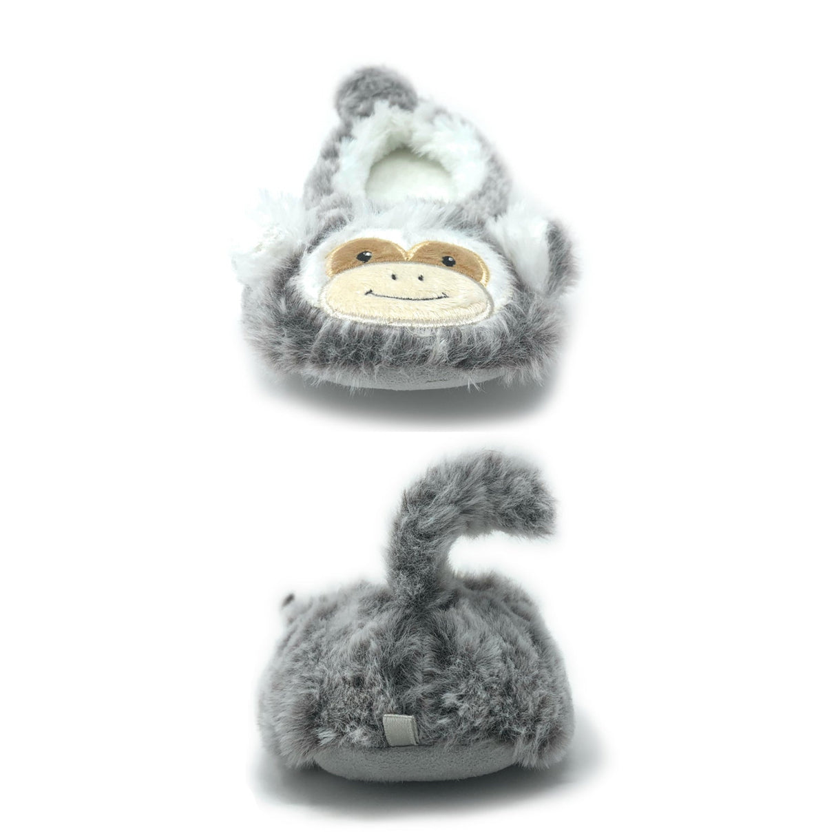 Monkey Around Plush Slippers from Oooh Yeah! Socks
