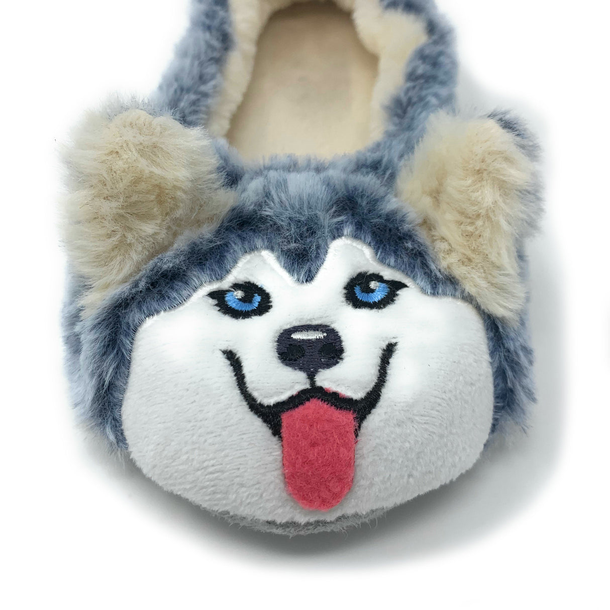 Husky Plush Slippers from Oooh Yeah! Socks