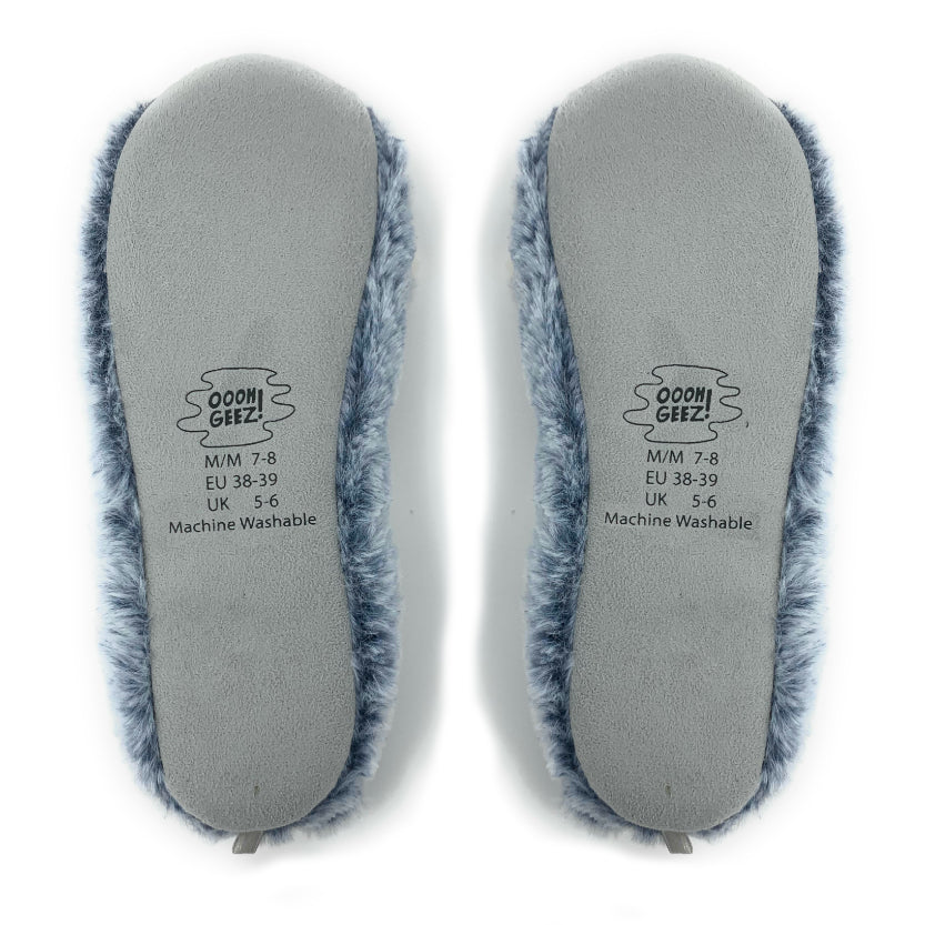 Husky Plush Slippers from Oooh Yeah! Socks