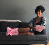 Flamingo Time Plush Slipper Socks from Oooh Yeah! Socks