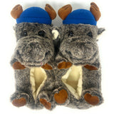 Dash the Moose Kid's Slippers from Oooh Yeah! Socks