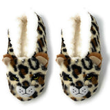 Cheetah Bang Slippers From Oooh Yeah! Socks
