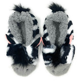 ZZ Zebra Slippers from Oooh Yeah! Socks