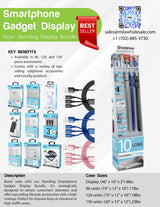 Smartphone Gadget Floor Display Bundle from Mila Lifestyle Accessories