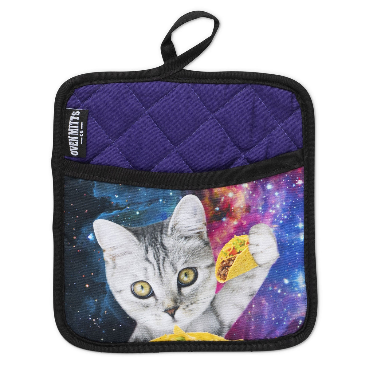 Galaxy Taco Cat Oven Mitts And Potholder Set From Zapps Clothing