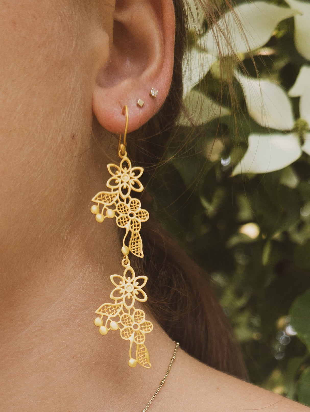 Garden Whispers Earrings from Ash & Rose