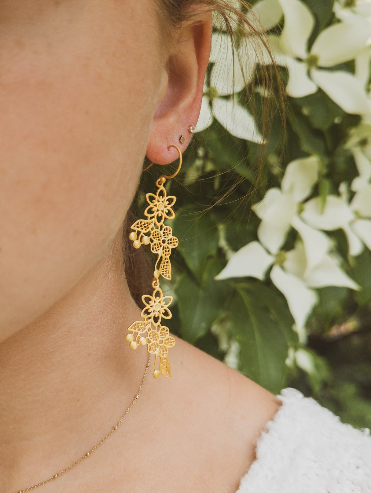 Garden Whispers Earrings from Ash & Rose