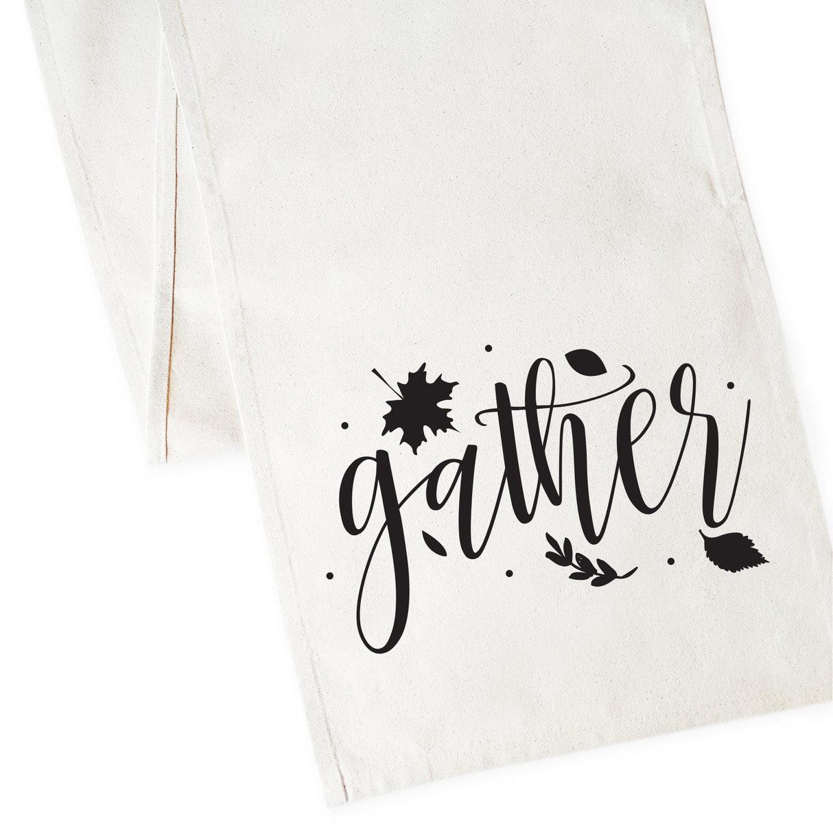 Gather Canvas Table Runner from The Cotton & Canvas Co.