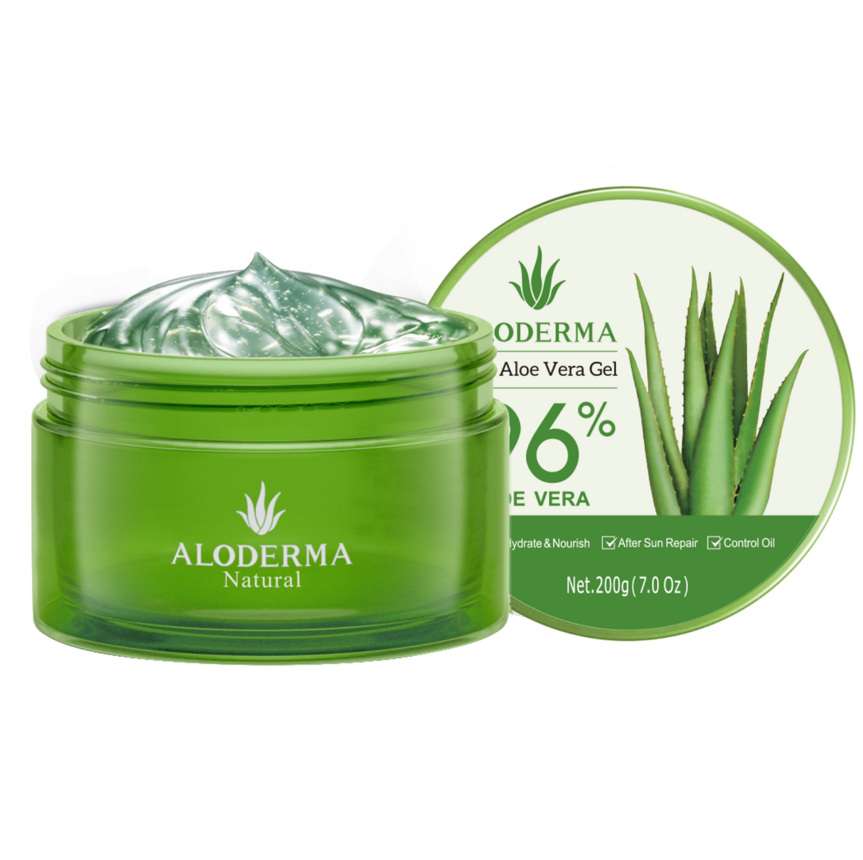 Pure Aloe Vera Gel 200g from ALODERMA