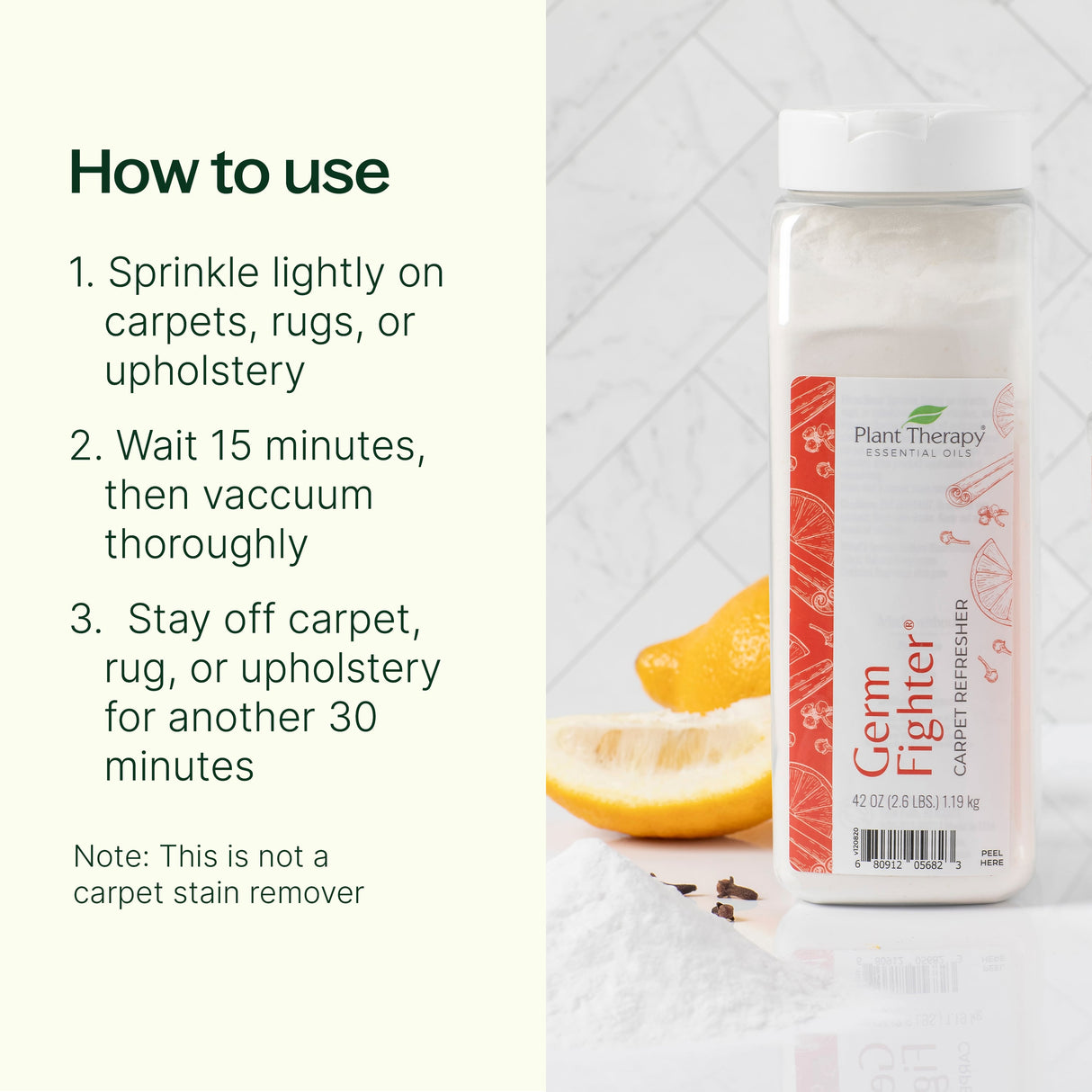 Germ Fighter Carpet Refresher from Plant Therapy