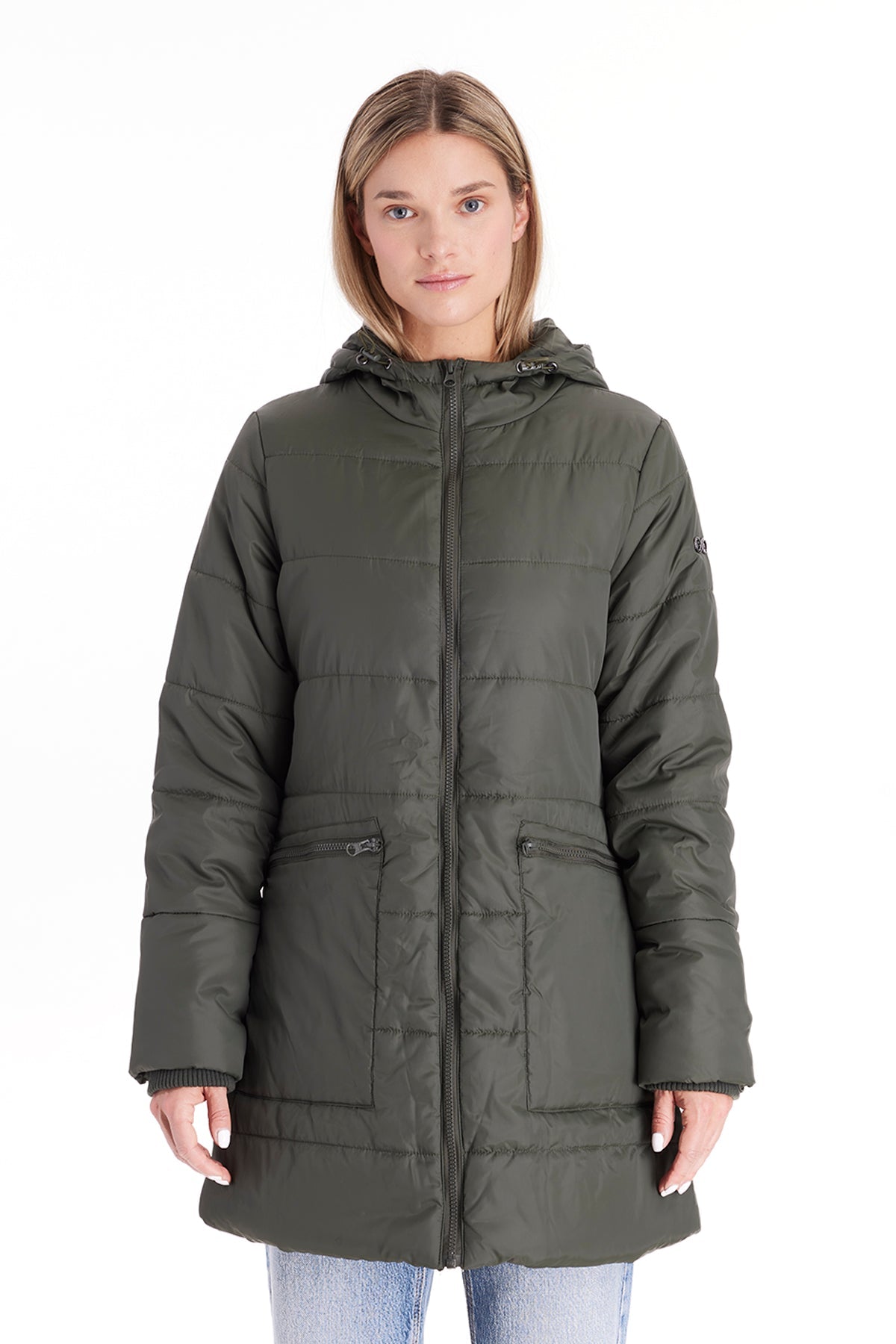 Gianna 3 in 1 Maternity Hybrid Puffer Jacket from Moderneternity
