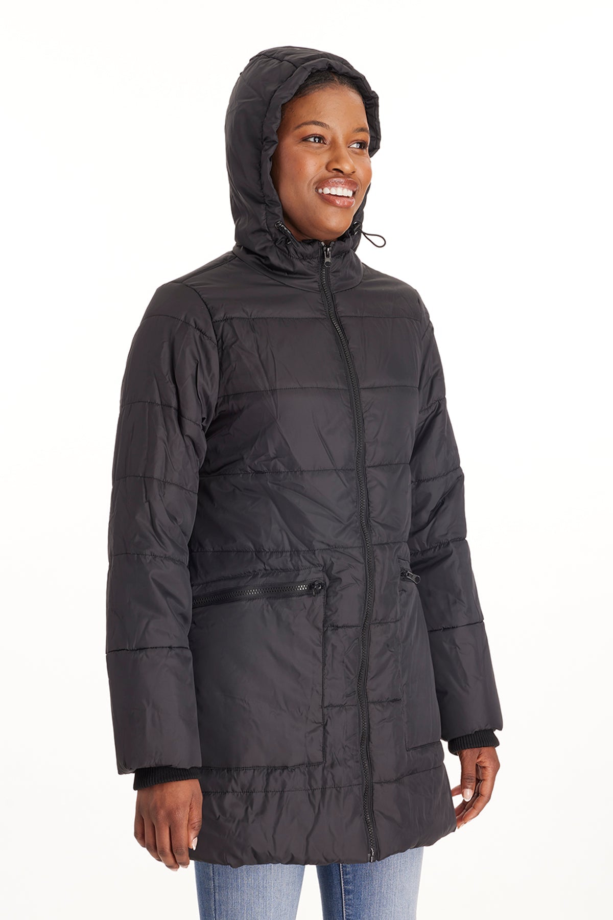 Gianna 3 in 1 Maternity Hybrid Puffer Jacket from Moderneternity