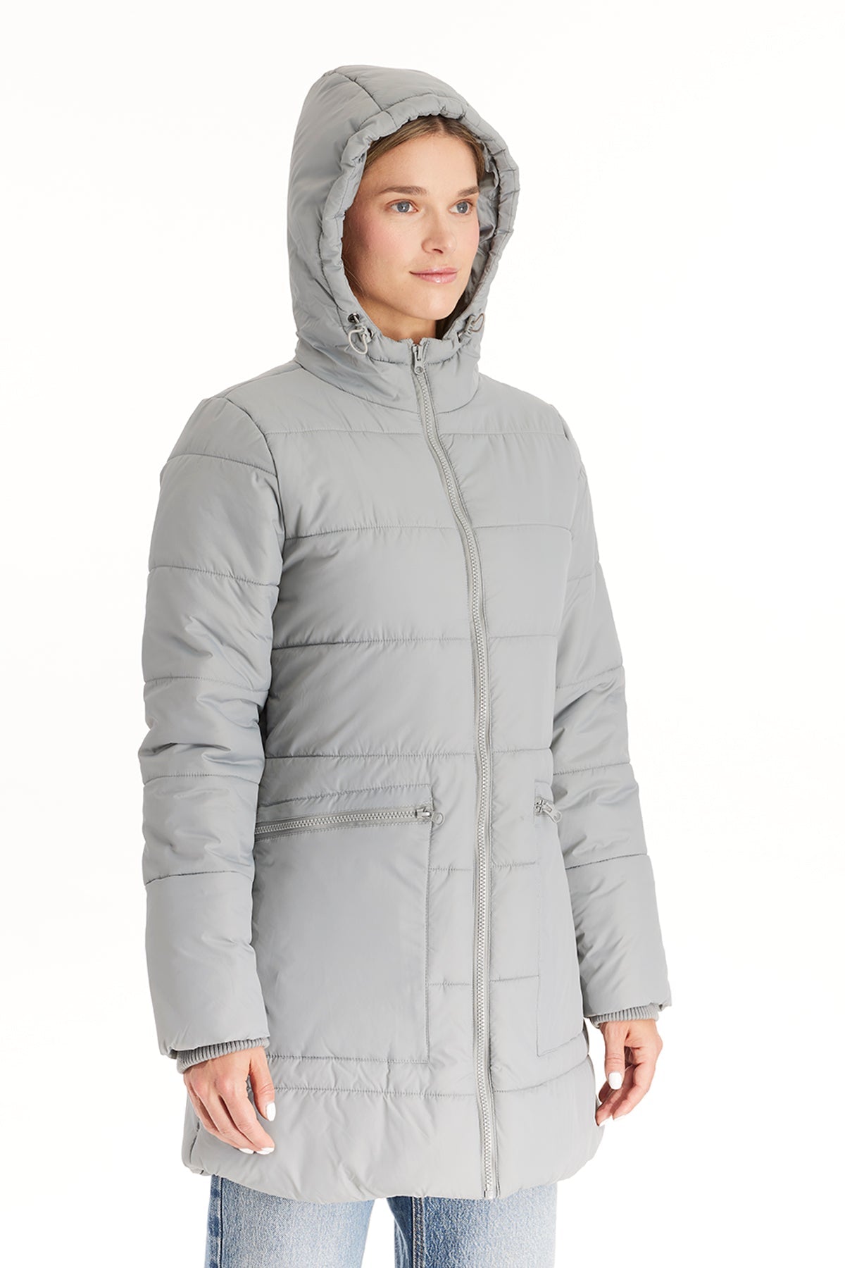 Gianna 3 in 1 Maternity Hybrid Puffer Jacket from Moderneternity