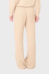Drawstring Pull On Ribbed Sweater Knit Pant from Gibsonlook