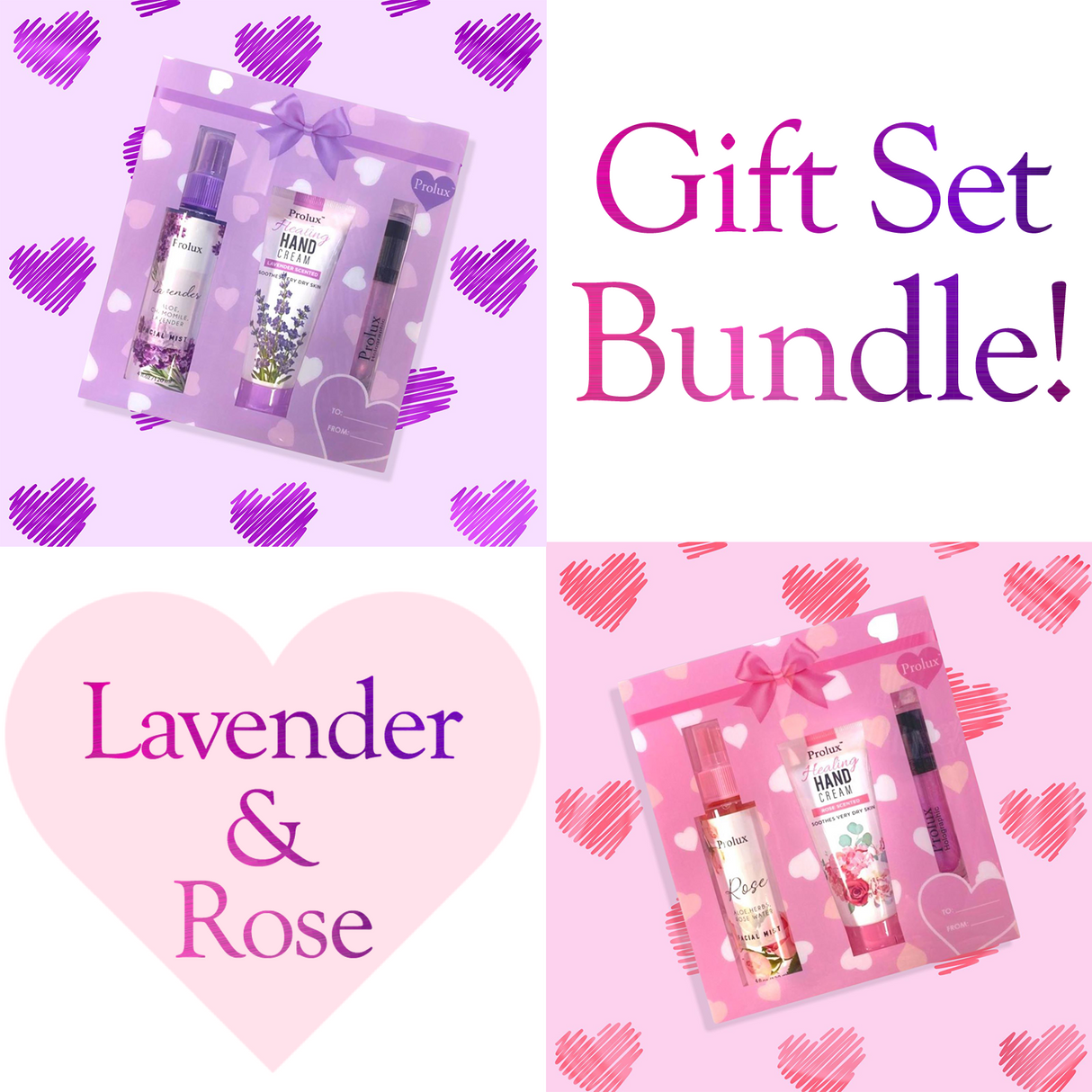 Gift Set Bundle | Makeup Bundle Gift Set from Prolux Cosmetics