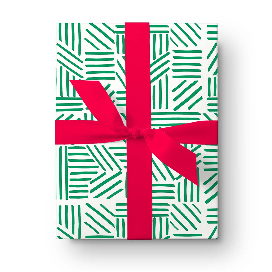 Holiday Gift Wrap - Mod Stripes from CB Studio