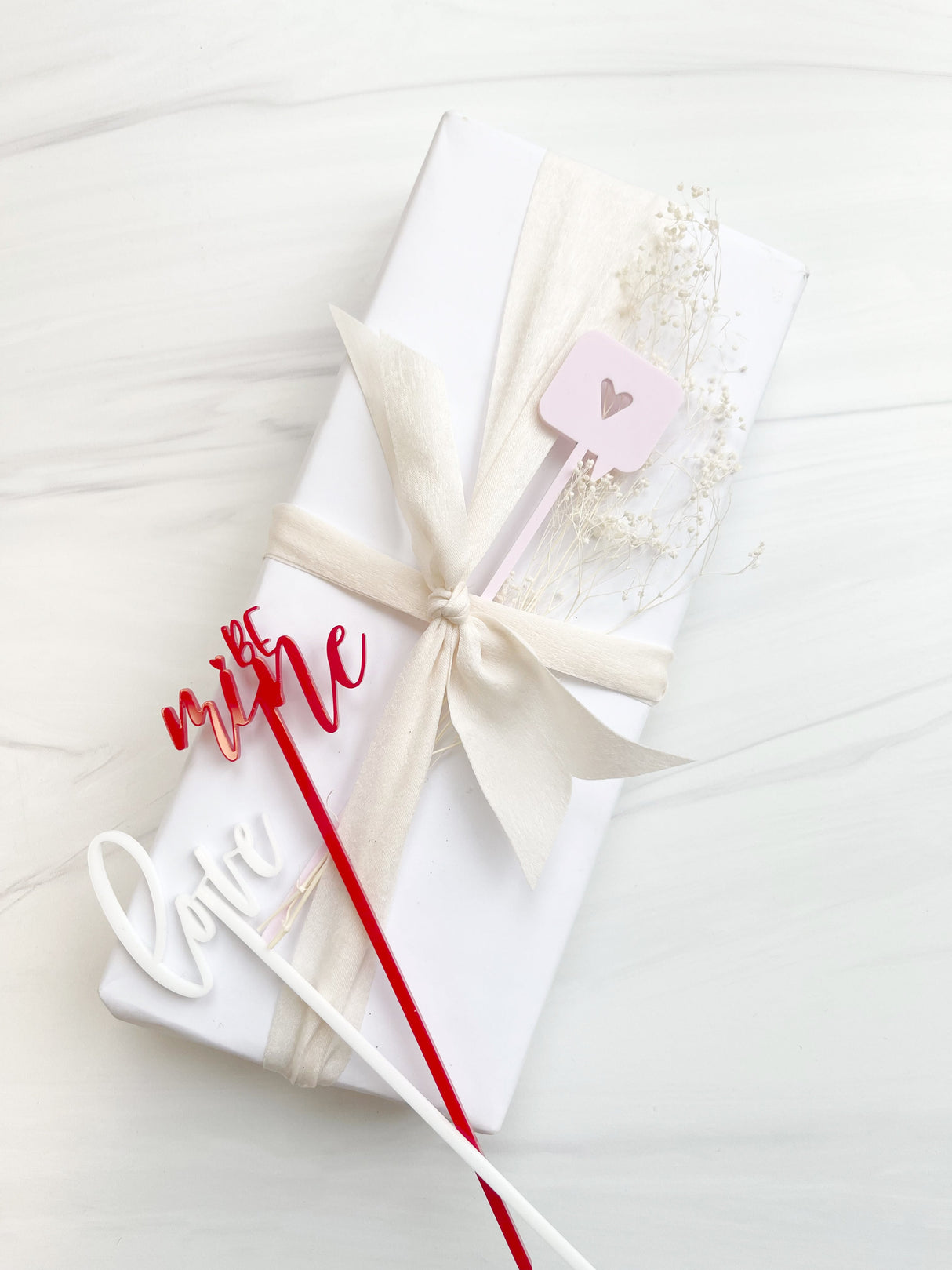 Valentine's Day Drink Stirrers from The Cotton & Canvas Co.