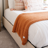 RIBBED BAMBONI® THROW BLANKETS From Saranoni