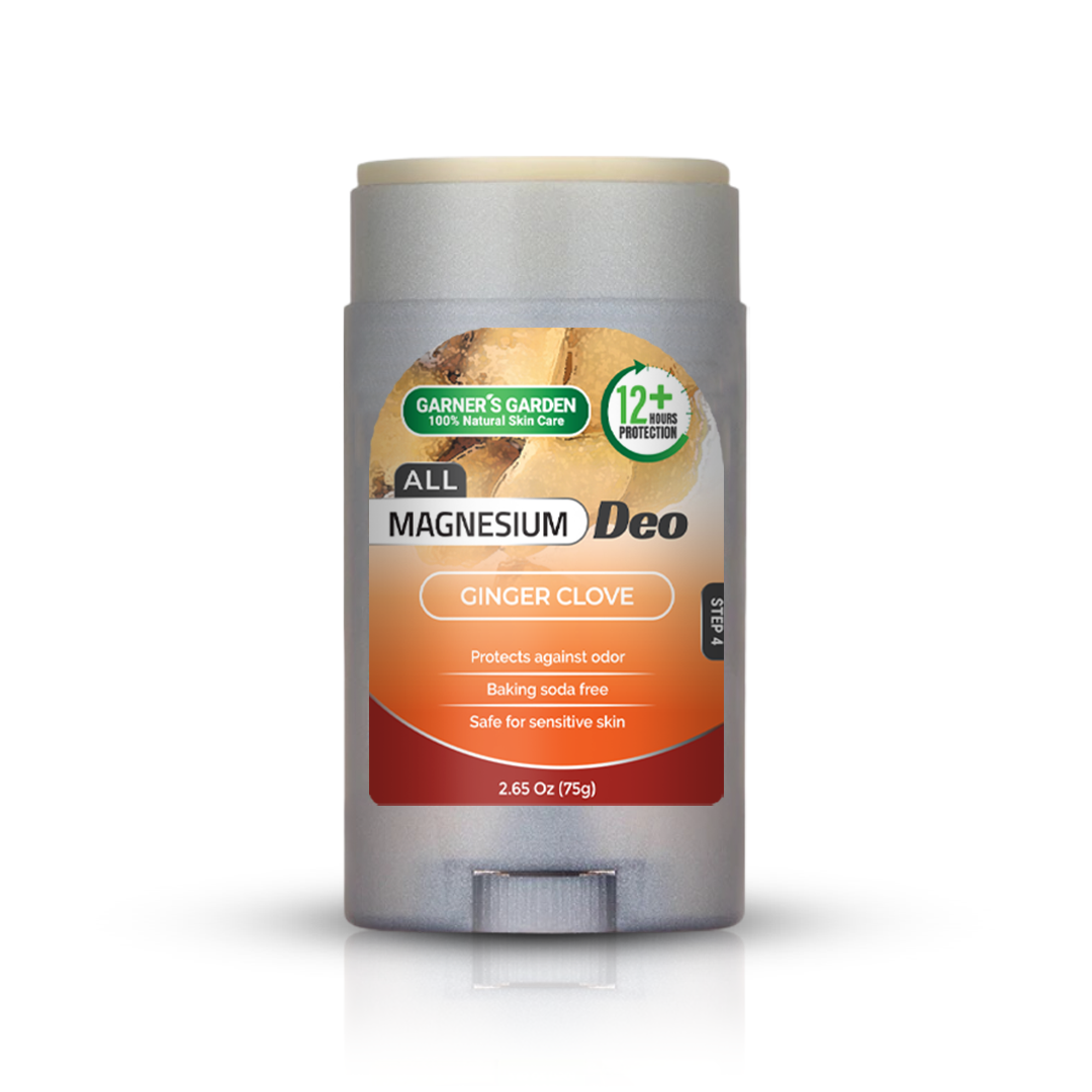 Magnesium Deodorant | 100% Natural from Garner's Garden