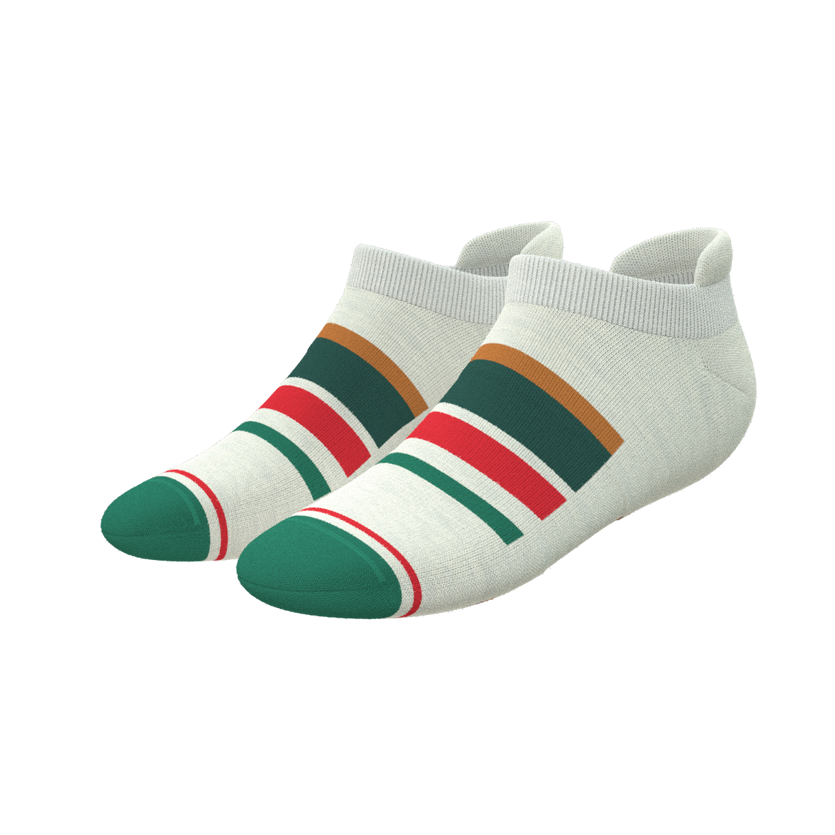 The Ginger Rail | Gingerbread Heel Hammock™ Ankle Socks from Shinesty