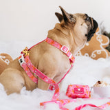Frenchie Poo Bag Holder - Gingerbread- Pink from Frenchie Bulldog