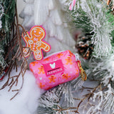 Frenchie Poo Bag Holder - Gingerbread- Pink from Frenchie Bulldog