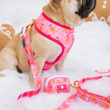 Frenchie Poo Bag Holder - Gingerbread- Pink from Frenchie Bulldog