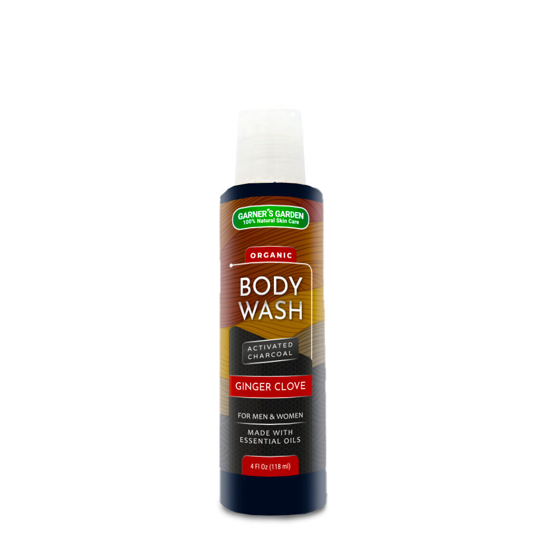Activated Charcoal Organic Body Wash from Garner's Garden