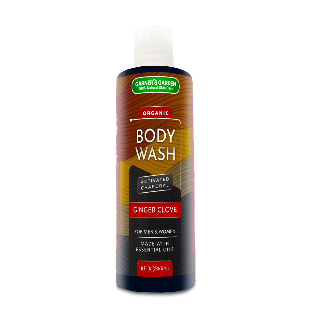 Activated Charcoal Organic Body Wash from Garner's Garden