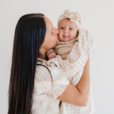 MINKY STRETCH LUXE SWADDLE/BLANKET From Saranoni