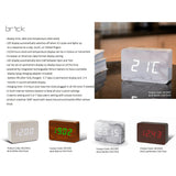 Kutia Brick Click Clock from Uber Appliance