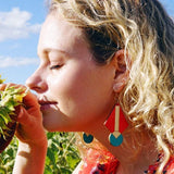 Primary Art Deco Earrings from LE CHIC MIAMI