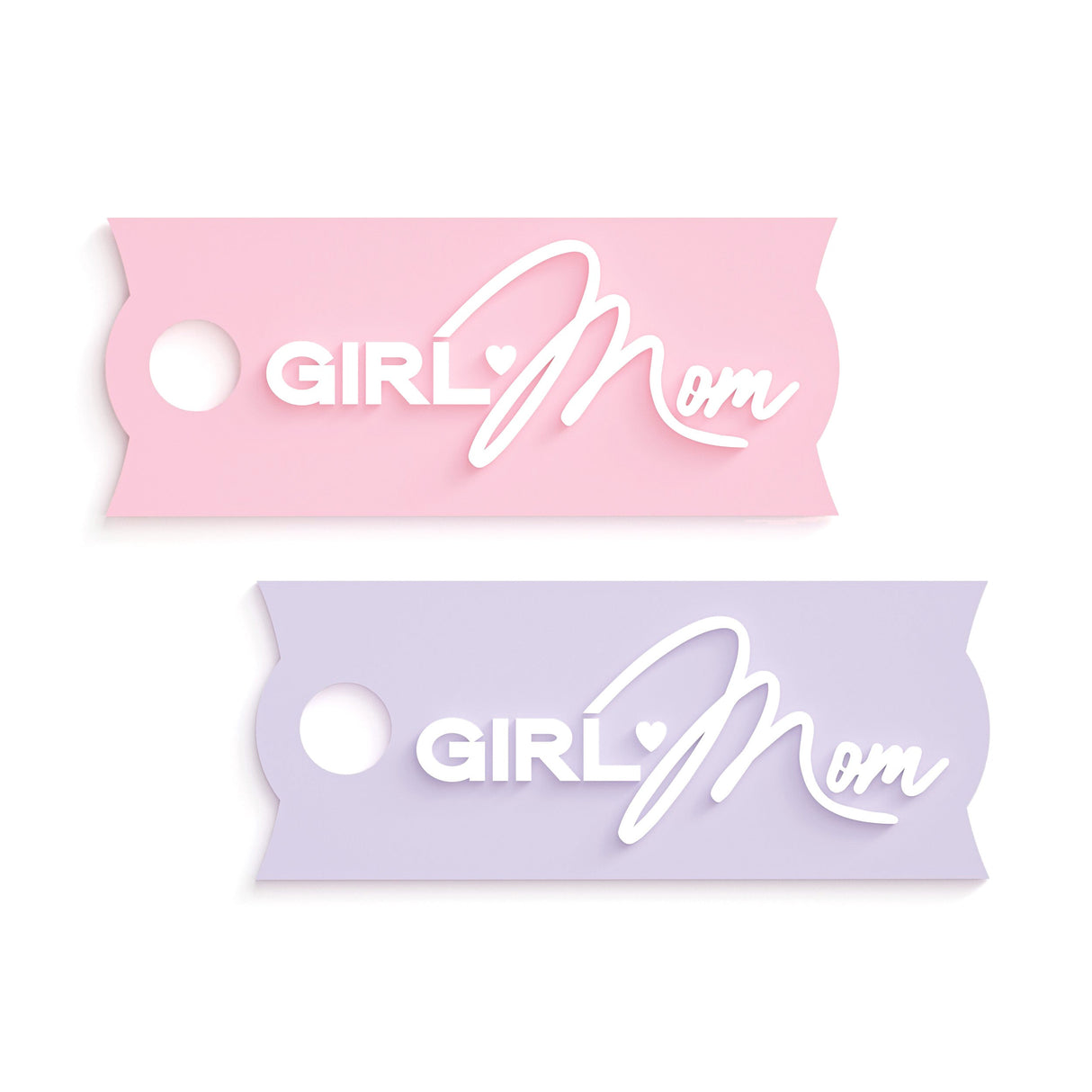 Girl Mom Stanley Tumbler Tag from The Cotton & Canvas Co.