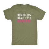Dumbbells Deadlifts & Daughters Shirt